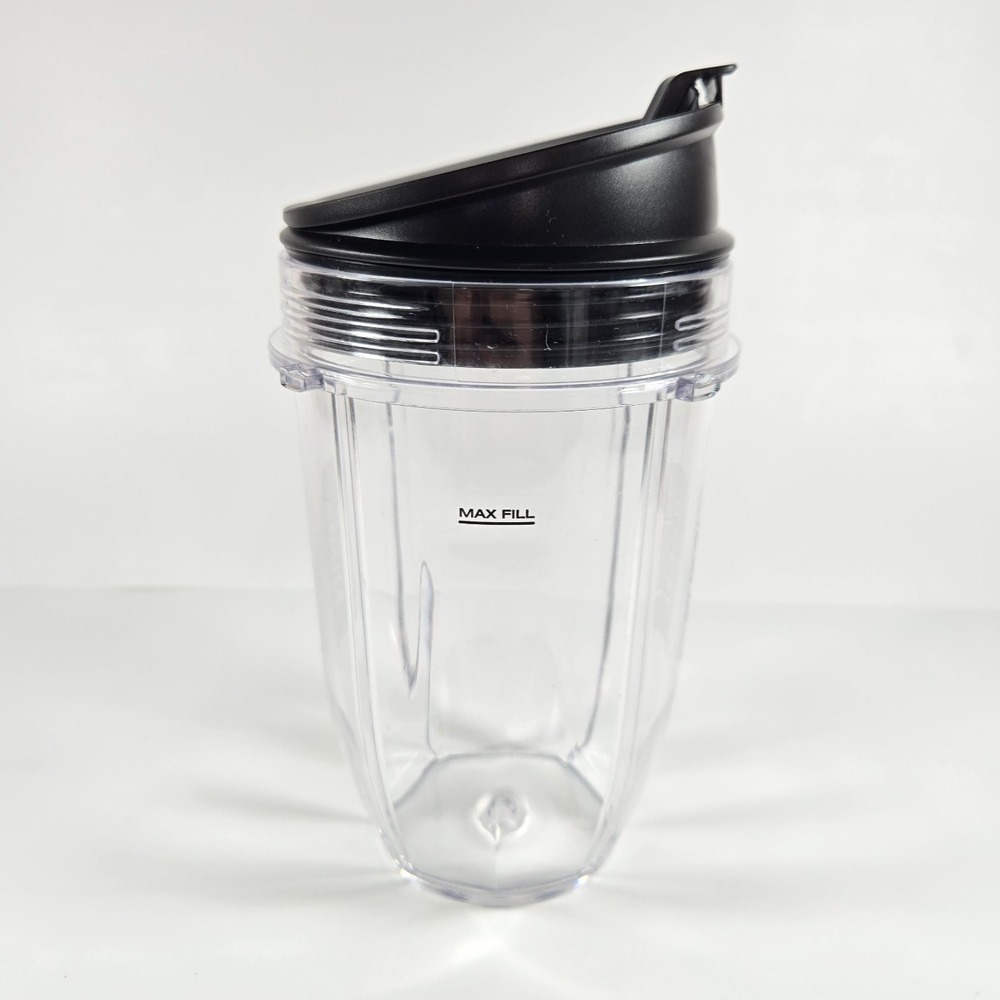 Nutri Ninja Blender 16 oz replacement smoothie‎ To-Go Cup Sip & Seal Lid GENUINE